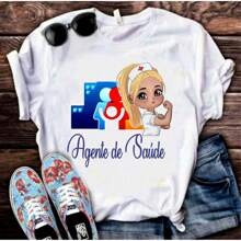 Women T-Shirts - 白色 - 查看 1