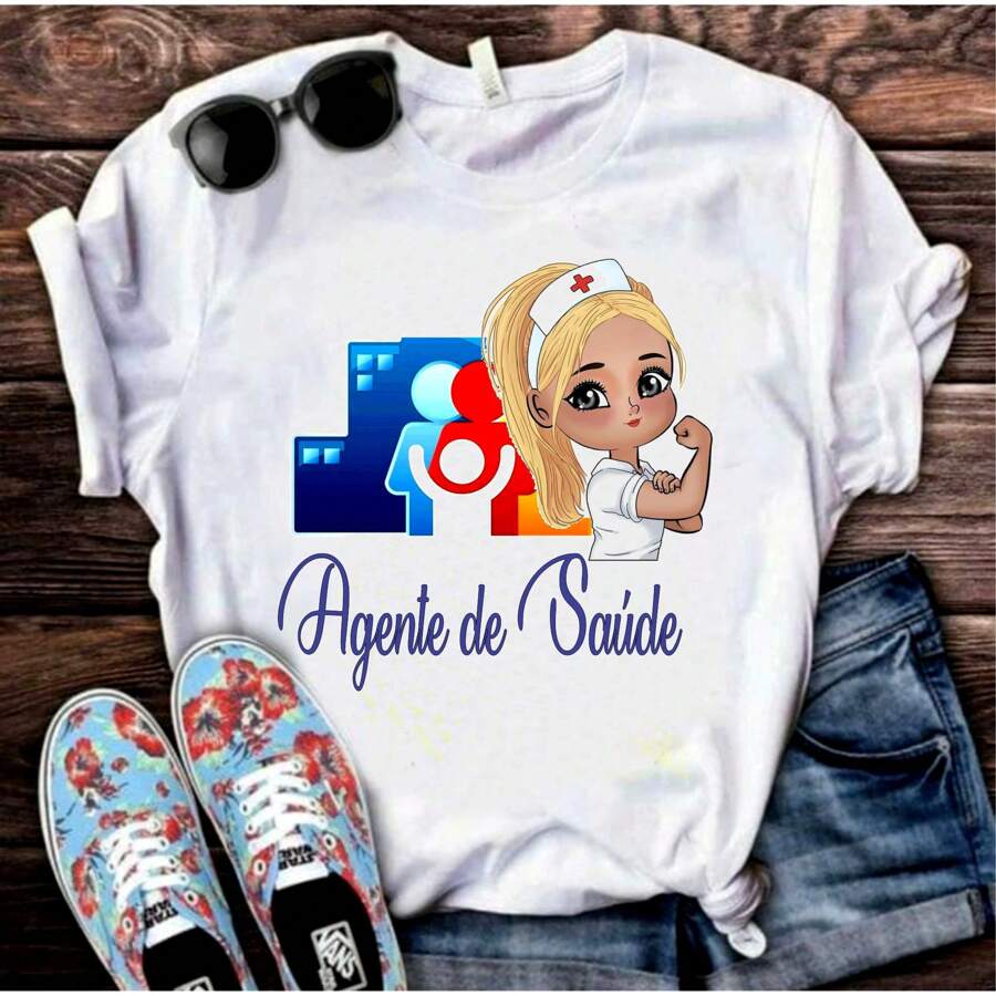 Women T-Shirts - 白色 - 查看 1