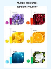 3/6 件 - 马桶清洁凝胶，花香马桶清洁凝胶，花香马桶除臭凝胶，马桶清洁剂，除臭凝胶，浴室空气清新剂，适用于厕所、浴室厨房洗脸盆清洁用品返校用品（混合香味）浴室装饰秋季装饰 - 彩色 - 查看 6