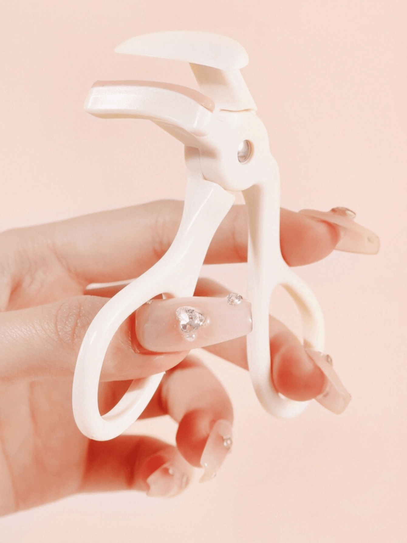 Eyelash Curlers, Plastic Eyelash Curler With Silicone Refill Pads Cute