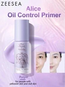 Zeesea Moist Color Correcting Primer Smooth Skin Invisible Pore Primer - #01 Purple - View 1