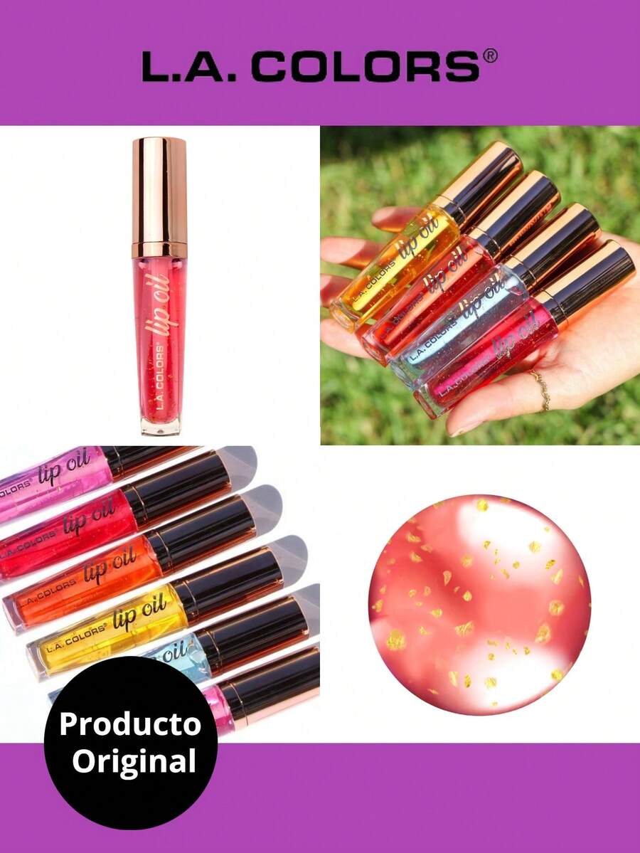 L.A. Colors Lip Gloss - Red - View 1