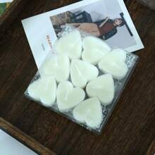 1 قطعة من شمع العطور داخل علبة معدنية مصنوع من شمع الصويا بوزن 80 جرام، يدوي الصنع مُعطَّر بزيت أساسي ذهبي قابل لعمل DIY، ديكور الغرفة، هدايا - متعدد الألوان - مشاهدة 11