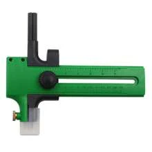 1pc Round Paper Cutter Round Track Knife Plastic Round Gauge Knife Paper Carving Model Drawing Round Knife