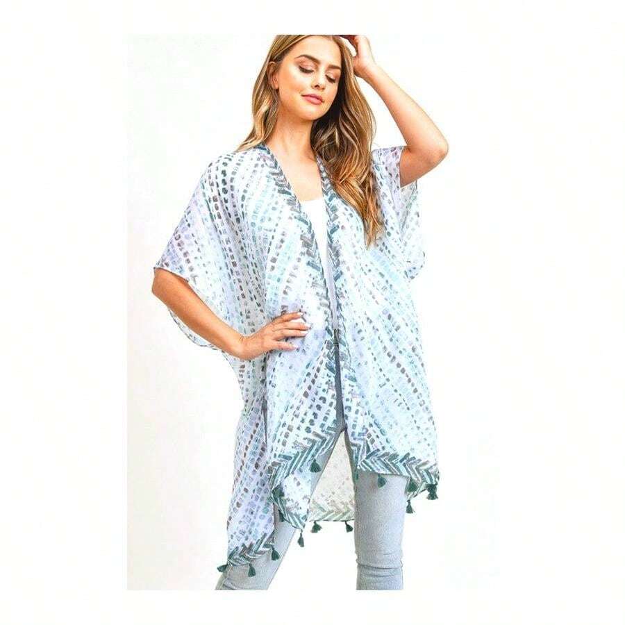 Kimonos de Mujer - verde menta - Ver 1