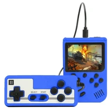 Consola Juegos Ninteendo + 400 Juegos Con Control Extra Para 2 Jugadores Con Cables Para Conectar a TV GUANGTIAN CHEN  SHOP - Rojo - Ver 3