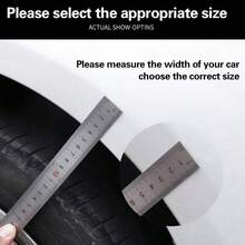 Dải lông mày bánh xe ô tô 3,5/4,5/5,5M, Miếng dán lông mày bánh xe bằng sợi carbon 3D chống va chạm Phụ kiện xe hơi, Dải cao su chắn bùn, Dải chống va chạm lông mày bánh xe cho ô tô phổ thông - Nhiều màu - Xem 7
