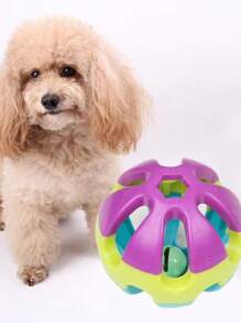 BOLA GUIZO Brinquedo de Plástico para Cachorro Gato Pet Bolinha Interativa 7cm