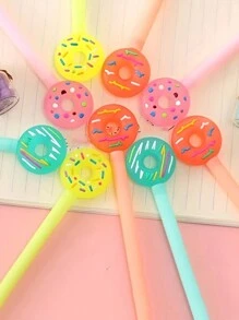 4 stuks/8 stuks 0,5 mm neutrale donutpen met vloeiende en continue inkt, schattig uiterlijk, geschikt om cadeau te doen aan baby's. Kantoor, school, tekenen, student, stiften, schrijfwaren, jongens, meisjes, schoolbenodigdheden. Kinderspeelgoed voor jongens, peuterspeelgoed voor meisjes, schattige pen, speelgoed voor meisjes, meisjesspeelgoed, feestgunsten voor kinderen, kinderprijzen, gummen, donut-feestgunsten, terug naar school.