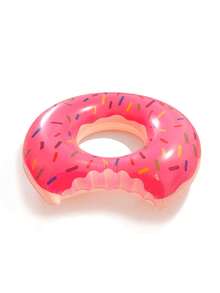 1pc Adult Inflatable Swimming Armband For Beginners, Anti-Rollover Arm Floaties For Summer Pool, Water Sports Tool - Pink - View 4