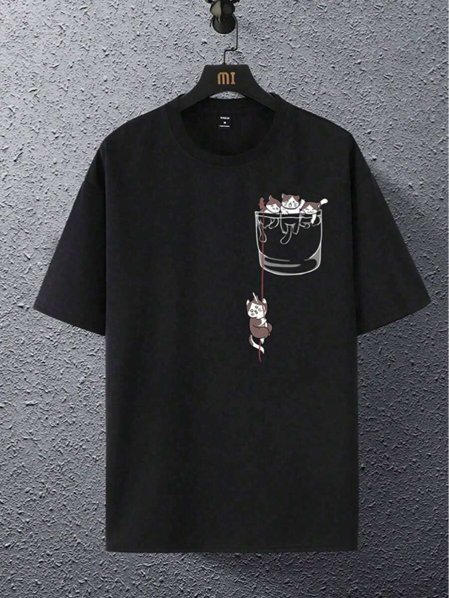 Women T-Shirts - 黑色 - 查看 1