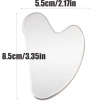 1pc Mini Stainless Steel Facial Massage Tool, Face Care Beauty Tool For Home And Salon Use