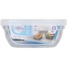 Inde Borosilicate Round Lunch Box With Bamboo Lid 19.5Cm Airtight Design To Prevent Spills | Compact And Lightweight Lunch Box With Practical Compartments, Perfect To Carry It Everywhere - Nhiều màu - Xem 4