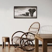 1Pc Unframed Voi Châu Phi Động Vật Hoang Dã Poster, Canvas Chống Thấm Nước Nghệ Thuật Treo Tường, Tác Phẩm Nghệ Thuật Hiện Đại Tranh Treo Tường Làm Quà Tặng, Phòng Khách, Phòng Ngủ, Phòng Ăn, Nhà Bếp, Văn Phòng, Phòng Tắm, Quán Cà Phê, Quầy Bar, Trang Trí Tường Thẩm Mỹ, Trang Trí Nhà Và Ký Túc Xá - Nhiều màu - Xem 10