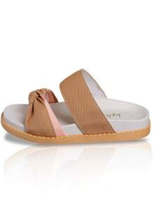 My ToT Women Flip-Flops - 駝色 - 查看 6