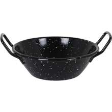 Inde Honda Embroidered Marbled Paella Pan 18Cm With 0.9 Liter Capacity Vitrified Steel Deep And Embroidered Design | Paella Pan With Uniform Heat Distribution, A Marbled And Versatile Aesthetic And Ideal For Long Recipes - Multicolor - View 2