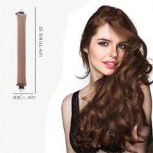 1pc Simple Large Wavy Hair Curler, No-Heat Slouchy Hair Roller For Sleeping - Multicolor - View 3