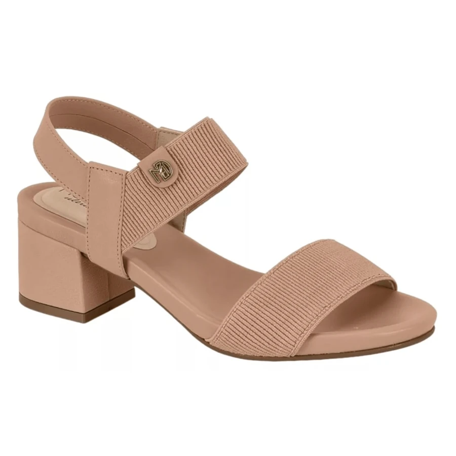 Women Heeled Sandals - Màu be - Xem 1