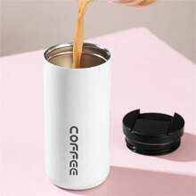 Tasse isotherme élégante et minimaliste, bouteille d'eau en acier inoxydable de haute qualité et pratique pour couple, cadeau, tasse d'eau pour sports d'été, pour l'extérieur, le camping - multicolore - Voir 5