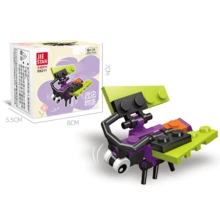 Small Particle Insect Building Blocks, Kids Educational Cognitive Assembly Animal Models, Versatile Styles Room Decoration Room Decoration - Multicolor - View 13