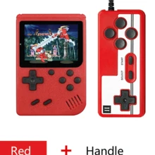 Consola Juegos Ninteendo + 400 Juegos Con Control Extra Para 2 Jugadores Con Cables Para Conectar a TV GUANGTIAN CHEN  SHOP - Rojo - Ver 1
