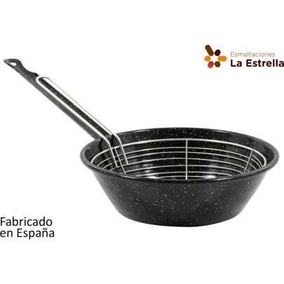 Inde Honda Padella Marmorizzata Collezione Estillo 22Cm Rivestimento Antiaderente Acciaio Vetrificato Marmorizzato | Padella con distribuzione uniforme del calore con manico ergonomico e facile da pulire, adatta a tutti i tipi di cucine