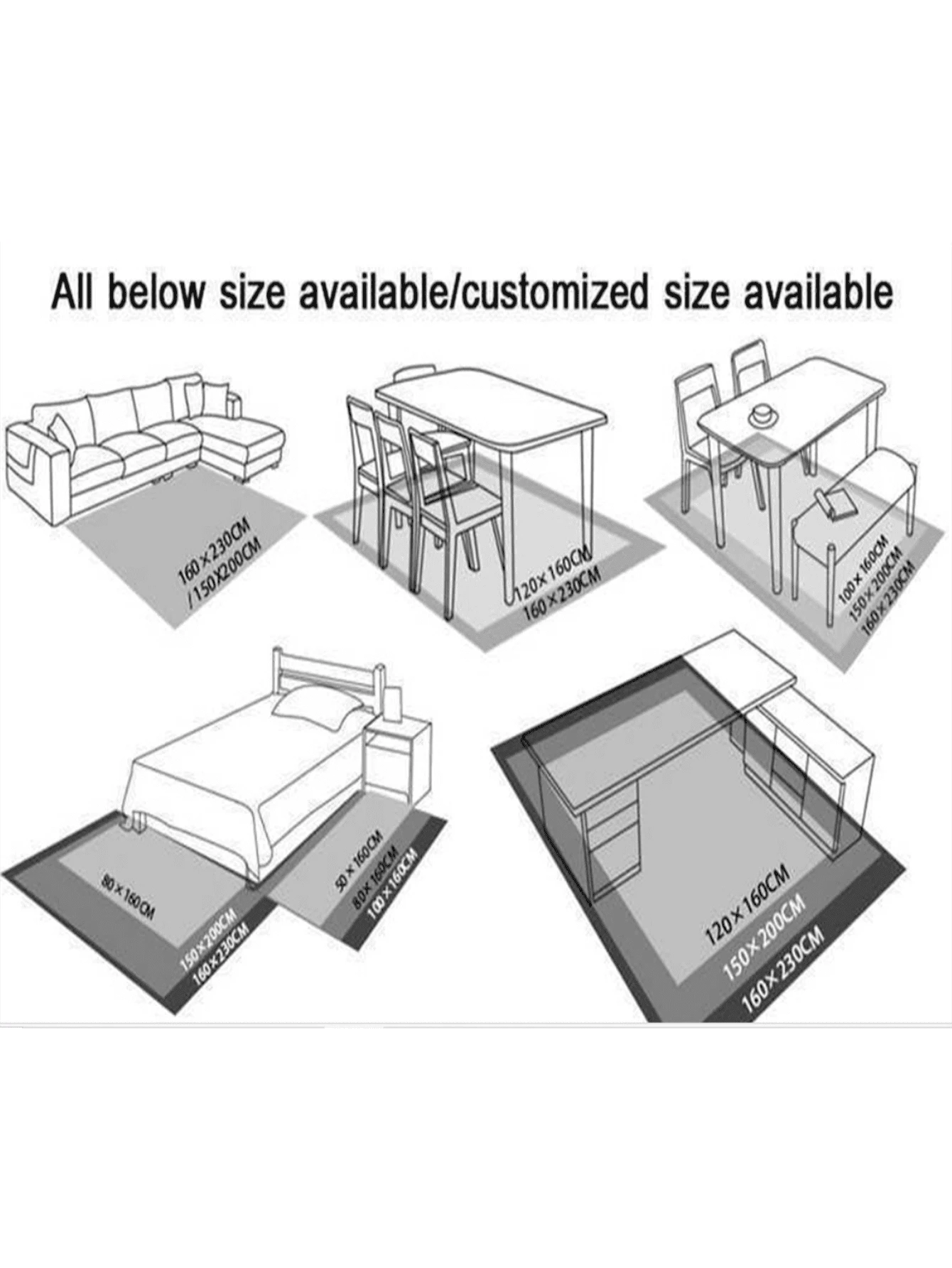 Cartoon Version Elliptical Early Education Carpet For ParentChild