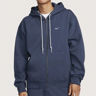 Nike 男友风男士针织拉链领连帽运动衫 DR0404-437