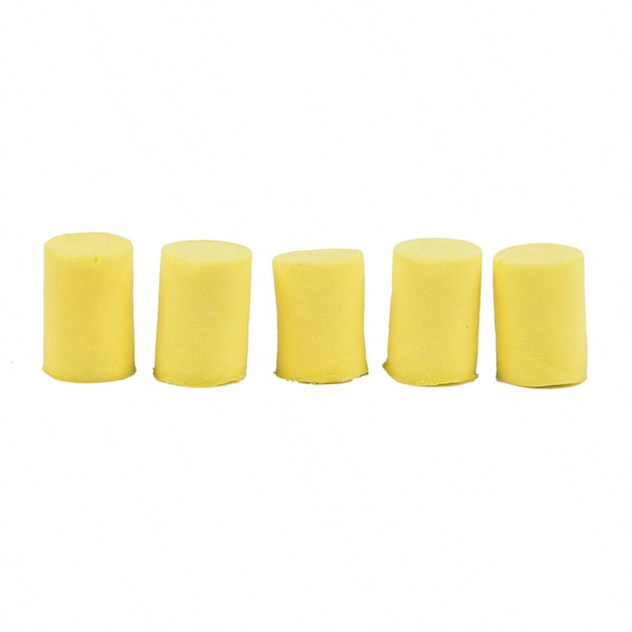 10 Pairs Yellow Sponge Earplugs, Noise Reduction Earplugs For Diving