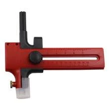 1pc Round Paper Cutter Round Track Knife Plastic Round Gauge Knife Paper Carving Model Drawing Round Knife