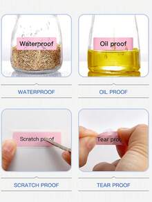 1 Cuộn (180 Miếng) Giấy Nhãn Trắng Dính 12 X 40 Mm(0.47 X 1.57 In) Cho Phomemo D30 Optimum P11 Jiabo B100 Máy Nhãn Nhiệt Giấy Nhãn Khoảng Cách Tự Dính Nhiệt - Nhiều màu - Xem 3