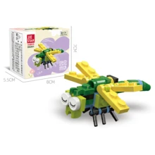 Small Particle Insect Building Blocks, Kids Educational Cognitive Assembly Animal Models, Versatile Styles Room Decoration Room Decoration - Multicolor - View 11