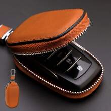 Estuche de protección para llaves multifunción de estilo retro para negocios, estuche para llaves de coche con cremallera, organizador de llaves portátil informal para hombre con soporte de gran capacidad, bolsa para llaves de coche, regalo de Halloween, regalo del día del maestro, regalos para hombres, regalo para mujeres, regalo de San Valentín para hombres, minicartera