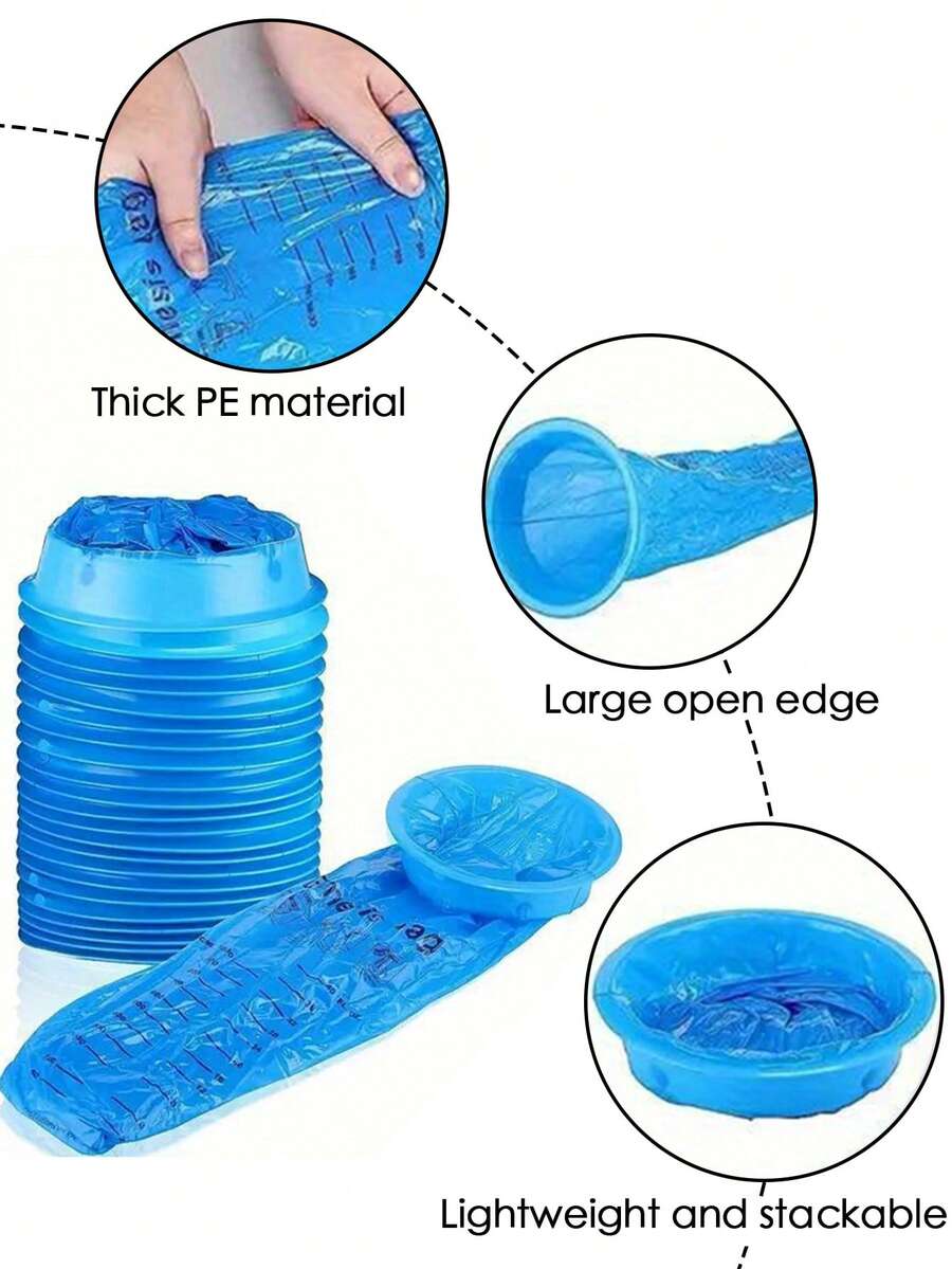 10pcs Disposable Vomit Bag, Vomit Bag Emergency Disposal Bag, Motion