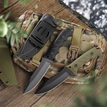Super Durable Tactical Waist Knife, Portable Knife, Sharp Outdoor Knife, Suitable For Outdoor Camping And Adventure Knives