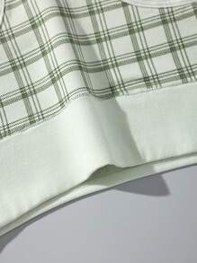 Bộ 4 quần lót bikini nữ cạp cao in họa tiết mềm mại và thoáng khí, đồ lót liền mạch, cỡ lớn - Nhiều màu - Xem 8