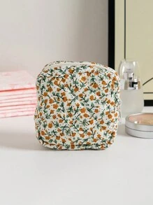 1 件印花花卉迷你包卫生包月经包垫包卫生包卫生巾包餐巾包女孩卫生棉条收纳包女士化妆包零钱包化妆包卫生棉条收纳包内衣卫生棉条月经杯可重复使用防水旅行大学宿舍家居浴室返校用品化妆包学校用品旅行必需品化妆包节日必需品化妆包化妆袋化妆品收纳袋节日冬季化妆品收纳袋化妆品收纳 - 彩色 - 查看 16