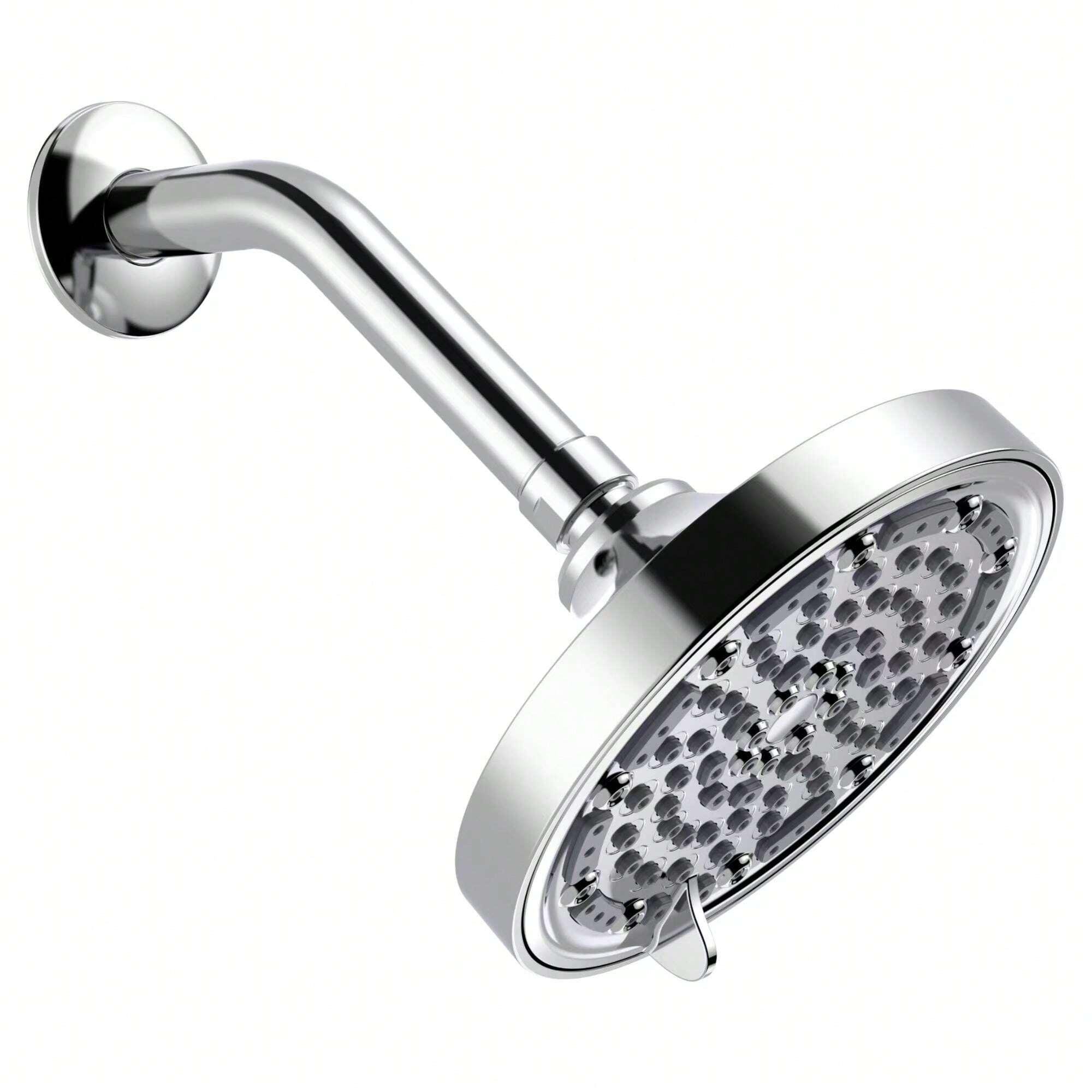 Gotonovo Regendusche Set Mattschwarz – 25,4 Cm Duschkopf, Wandmontage, Mit Mischbatterie