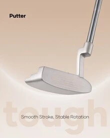 Complete Golf Clubs Package 8 Club Set For Men Woman Right Handed, True Temper Steel Shafts, Putter, Stand Bag & 3 H/C's Bonus Head - 粉色 - 查看 6