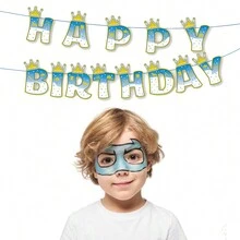 Birthday Party Supplies - Happy Birthday Banner - Multicolor - View 3