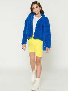 Tween Girls Winter Coats - 藍色 - 查看 5