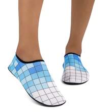 Damen Wasserschuhe Aqua Socken mit weicher Sohle rutschfest Mesh Schnelltrocknend barfuß für Surfen Schnorcheln Schwimmen Fitness Yoga Laufen - Verschiedenfarbig - Übersicht 7