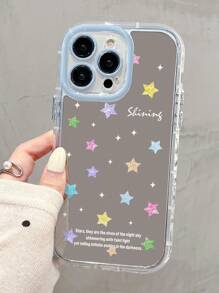 1 件 iPhone11 12 13 14PROMAX 15 16proamx 手机壳，奶油色闪亮镜面 - 祝你幸福防水防震防摔防刮 - 彩色 - 查看 2
