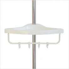 4 Layer Bath Bathroom Shower Rack Corner  Wall Shelf Pole Organizer - Multicolor - View 10