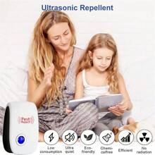 Dazone 6 Pack Ultrasonic Pest Control Repeller US Plug-In Reject Rat Mouse Mice Spider Roaches Home Indoor Electronic Repellent - White - View 7