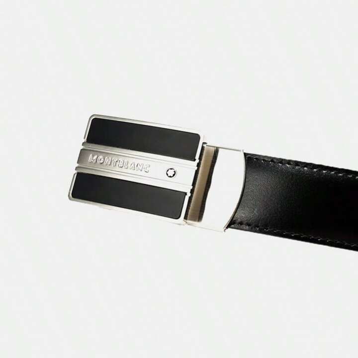 Montblanc Classic Contemporary Double-Sided Belt/Leather Belt  