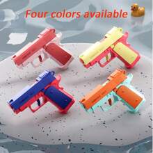 1 pieza Pistola de agua de verano para niños M1911 sin electricidad, pistola de alta presión totalmente automática, juguete de playa para niños y niñas