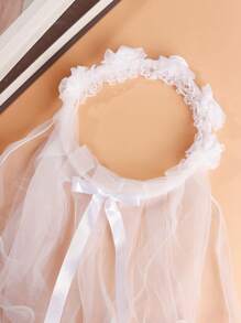 1pc Children's Lace Flower Crown Headband