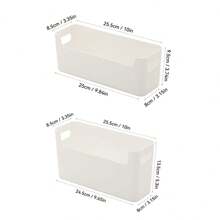 1pc Multifunctional Wall Mounted Cabinet Storage Box Without Punching, Plastic Wardrobe Hanging Storage Organizer, Socks Underwear Storage Holder Rack, Suitable For Classified Storage & Organizing Clothing In Bedrooms Decor, Room Decor, Decorations, Decorations, Decor, Storage, Organizer Dress Pants Shoes Jeans Boots Skirt - White - View 14