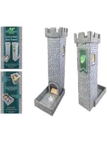 11 In. Castle Keep Dice Tower Tall - 28 Mm - 彩色 - 查看 1